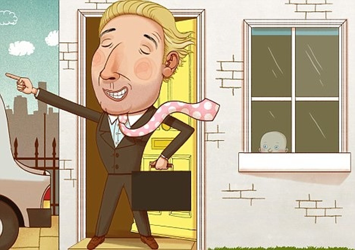 <p>to go to work</p>