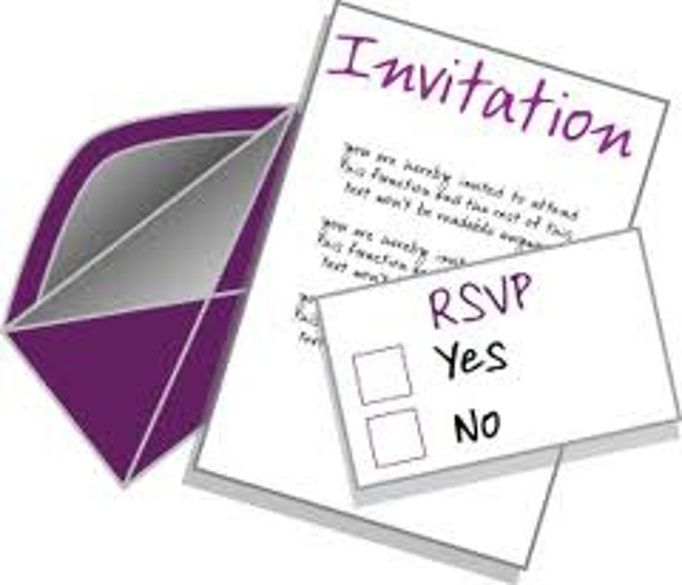 <p>invites</p>