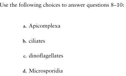<p>These photosynthetic organisms can produce neurotoxins.</p>