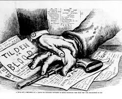 <p>Restrictive State laws passed in the Southern States after the Civil War to control the labor and behavior of newly freed Africans Americans.</p>