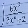 <p>when you have to integrate a function that looks like this, how to approach</p>