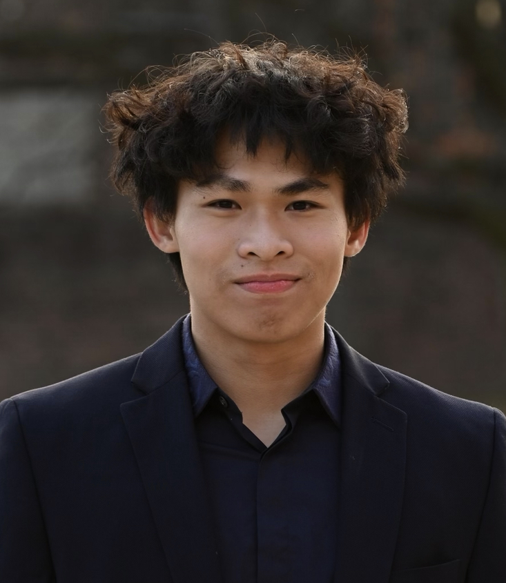 This New Student likes any type of music from rap to country.