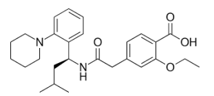 <p>Name the Structure<br><br>It has rapid onset, short DOA &amp; does not cause prolonged hyperinsulinemia</p>