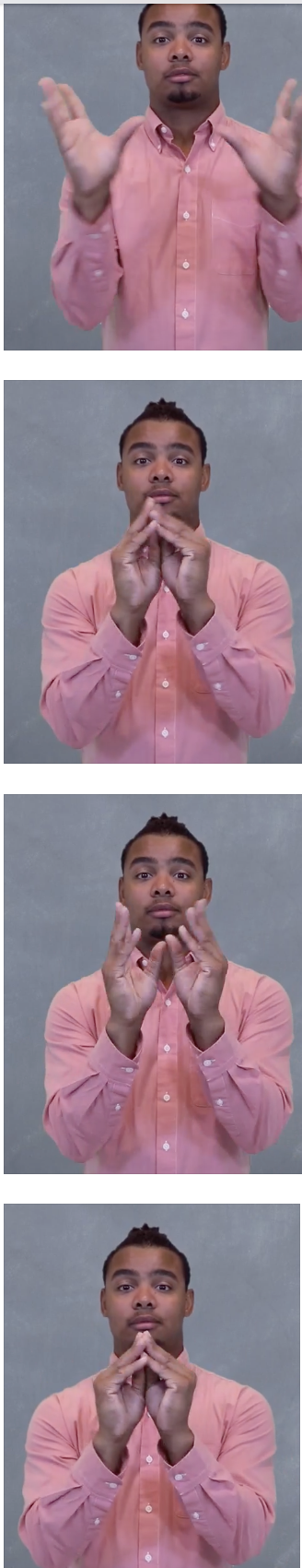 <p>Sign “CONVENTION” (as shown in image; movement occurs twice), then sign “CENTER”</p>