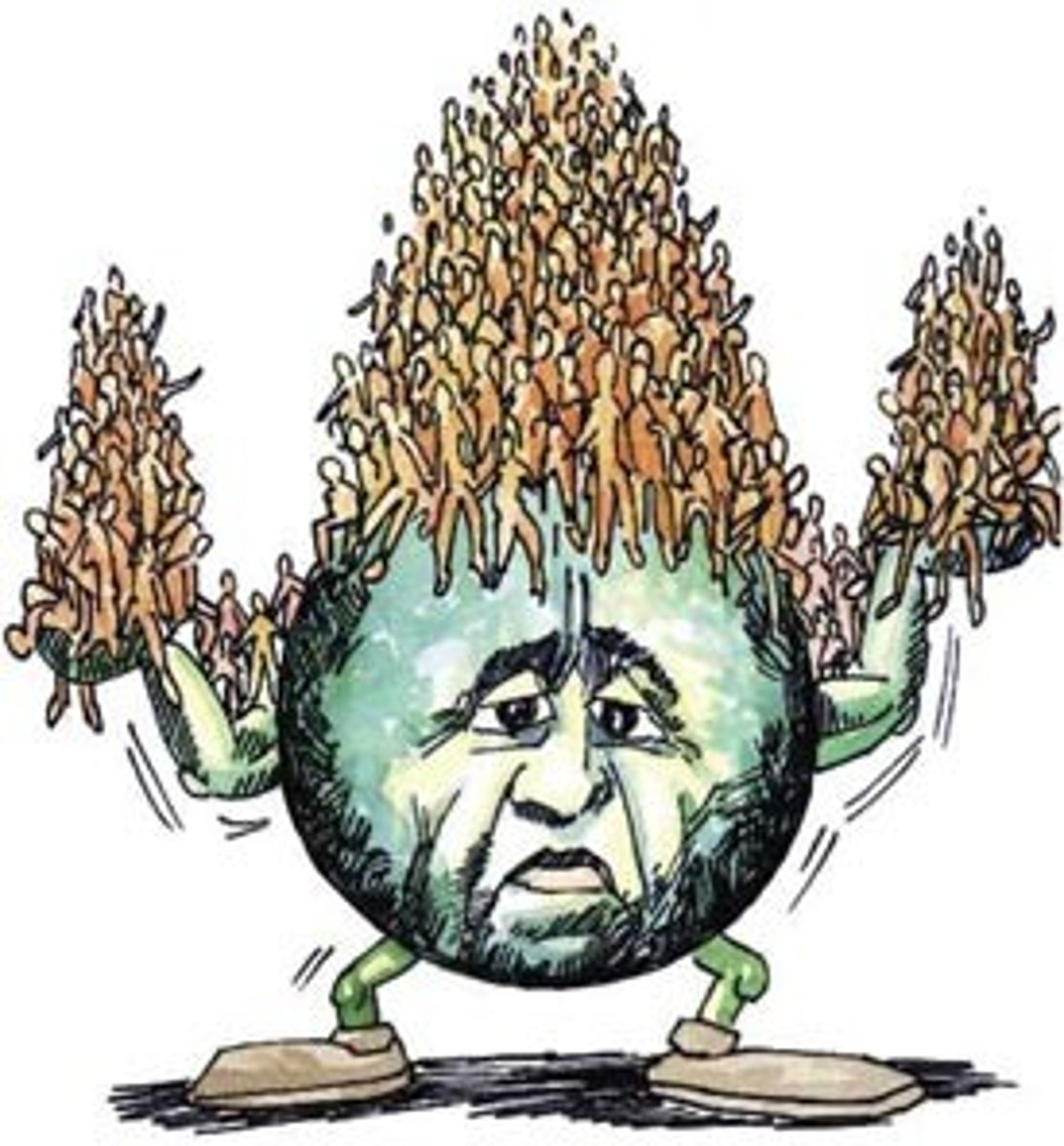 <p>the overpopulation</p>