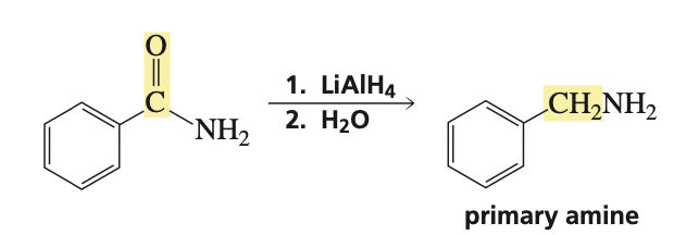 <p>1.) LAH 2.) H2O</p>