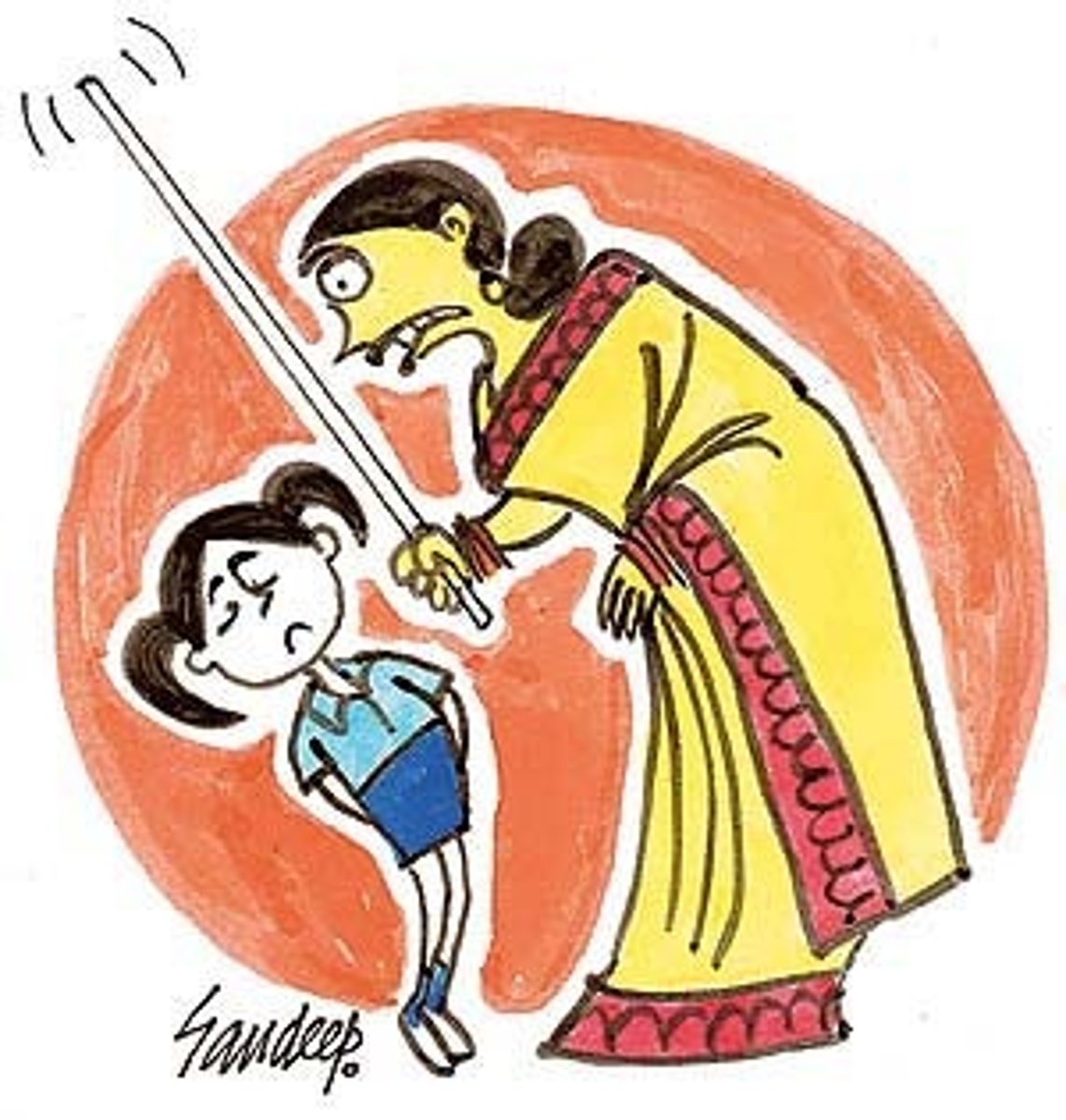<p>trừng phạt, khiển trách</p>