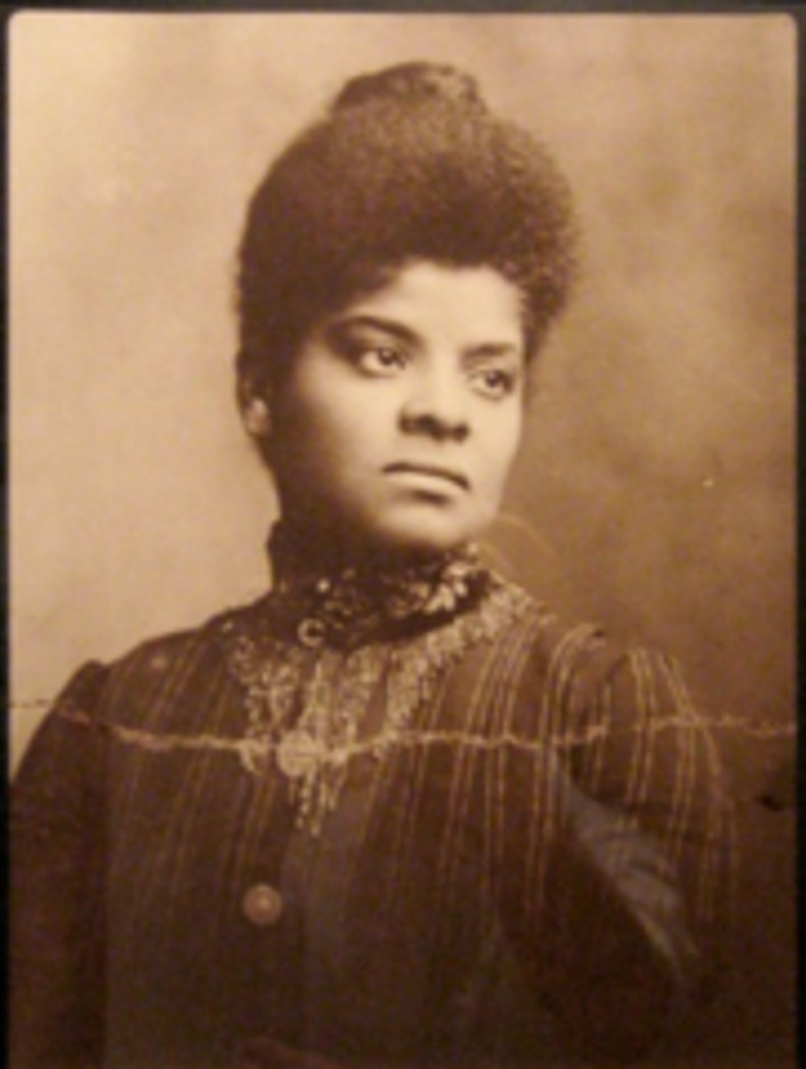 <p>African American journalist. published pics of lynching in the South &amp; activist for women's rights</p>