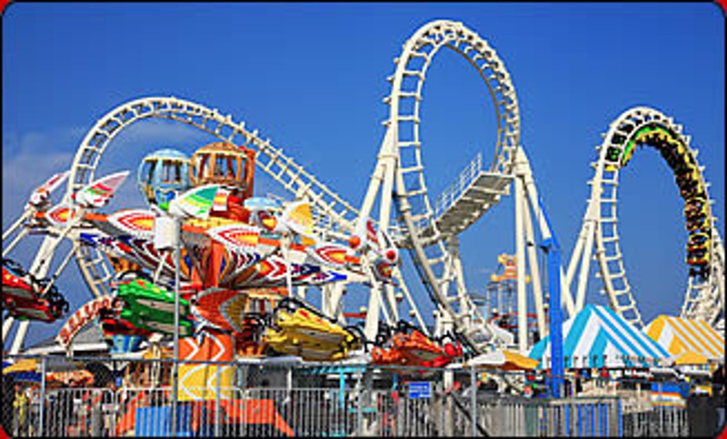 <p>amusement parks</p>