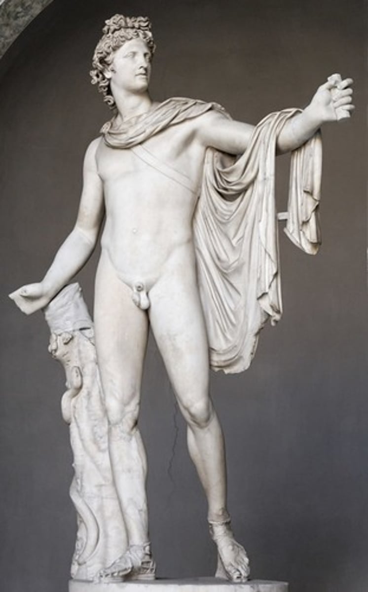 <p>God of the Sun, Music, Poetry, Prophecy, Medicine, and Archery</p>