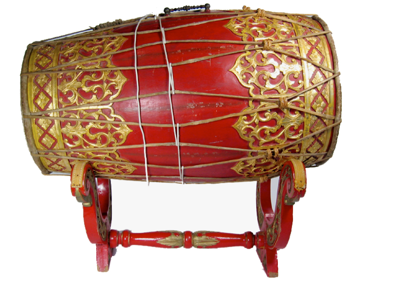 <p>A two-headed drum that leads gamelan ensembles by signaling tempo changes.</p>