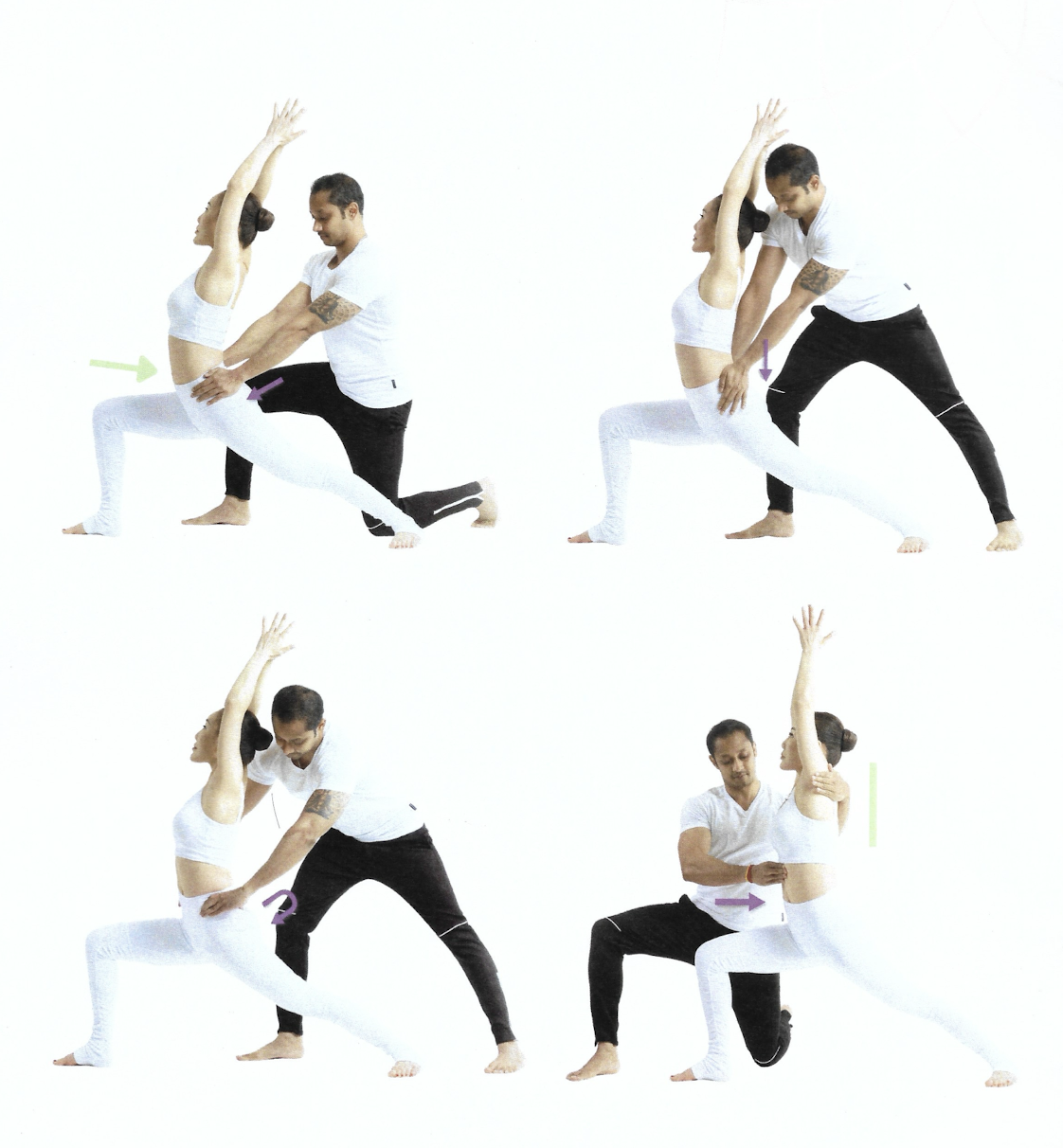 <p>Virabhadrasana I</p>