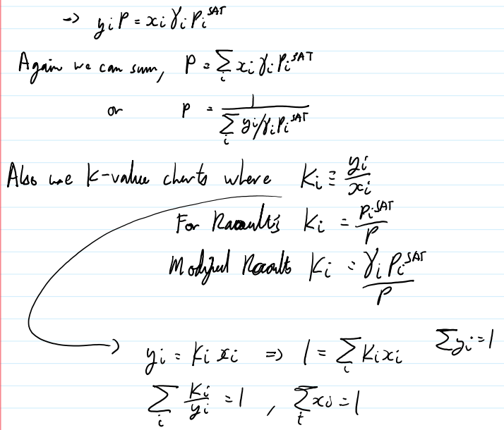 <p>can rearrange the formula</p><p>can use k-chart values</p>