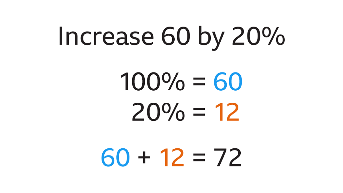 <ul><li><p>find percentage of said number</p></li><li><p>add result to said number</p></li></ul><p></p>