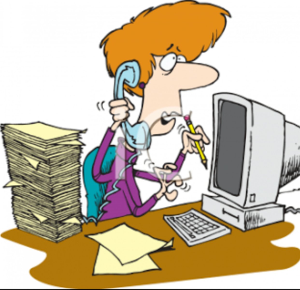 <p>secretary (male)</p>