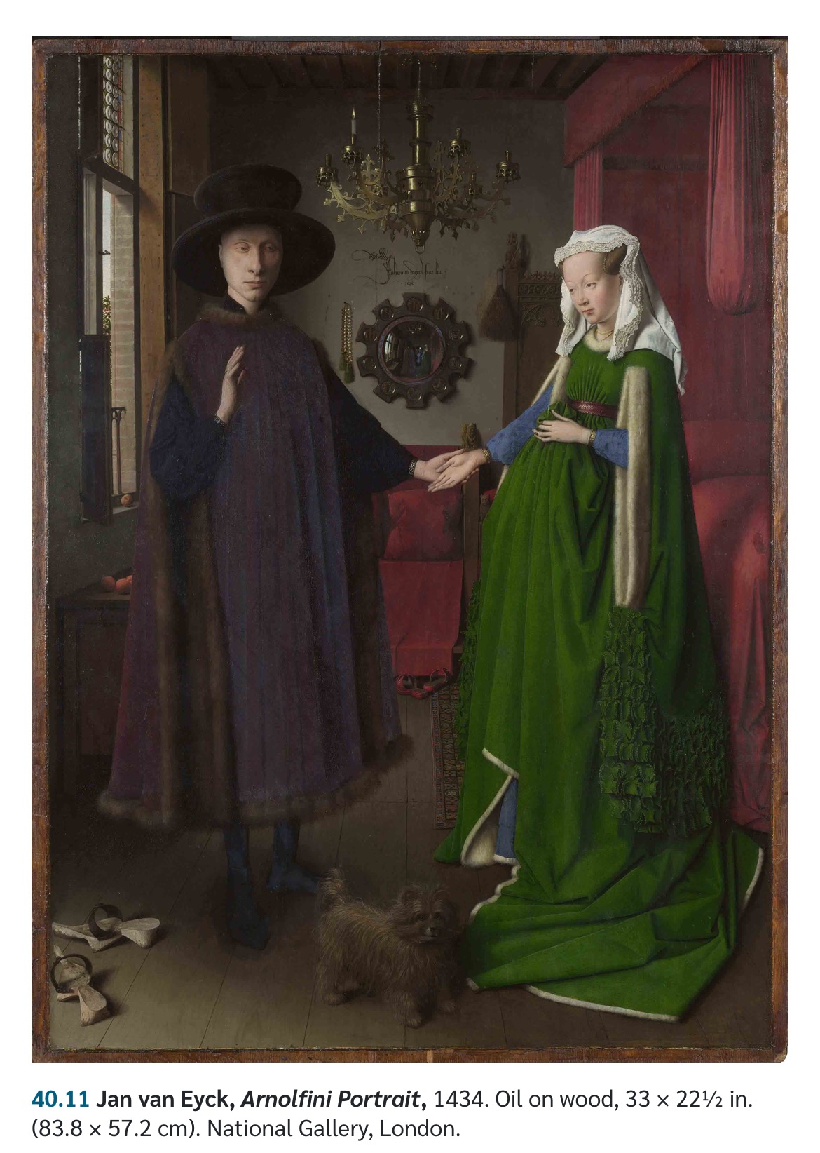 <p><span>Arnolfini Portrait</span></p>