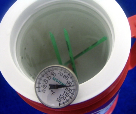 <p>universal method: 95F water for 30-60 seconds</p>