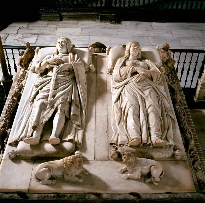 <p>Cenotafio de los Reyes Católicos</p>
