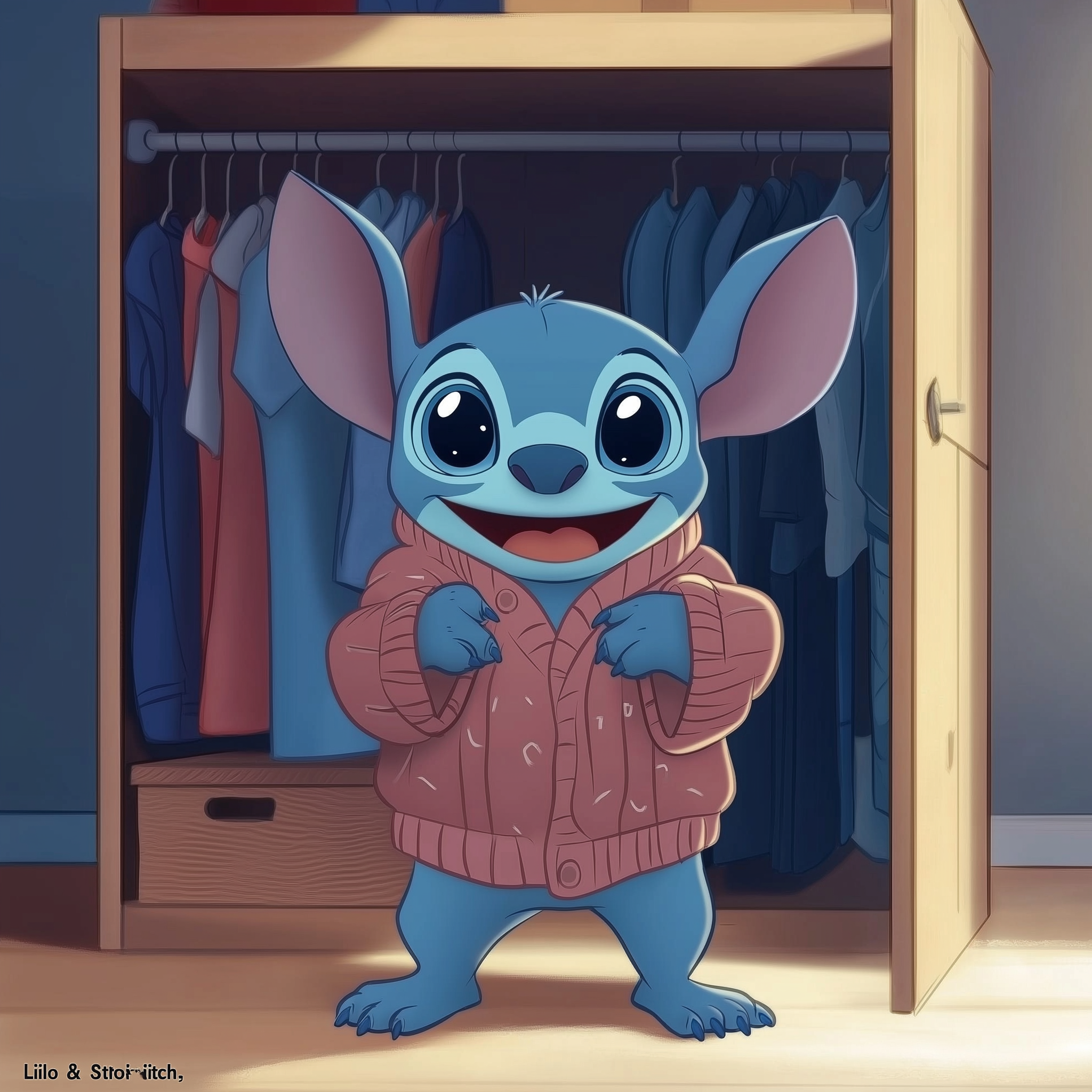 <p></p><p><br>Get dressed</p>