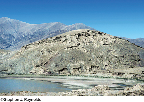 This wind-blown dust deposit (loess)