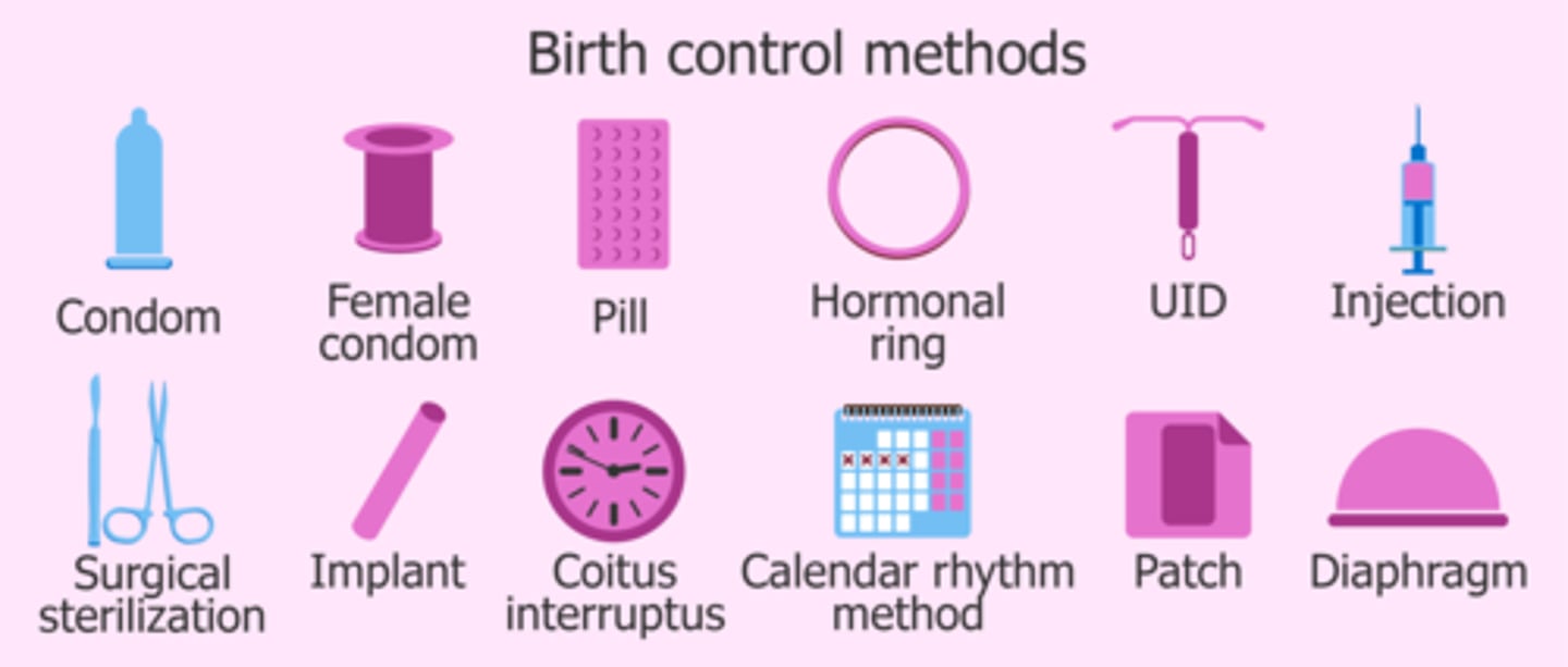 <p>safety + effectiveness + availability + side effects + user control + ease of removal or discontinuation</p>