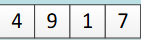 <p>Show the performing of a heap sort on this unsorted array: </p>
