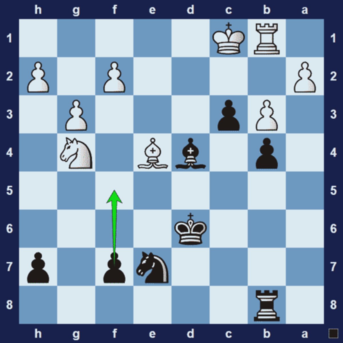 <p>The majority of tactical patterns involve the larger pieces and therefore it's easy to overlook the tactical potential of the humble pawn:</p><p>1... f5 forks the white knight and bishop. If you aren't aware of the solution beforehand, it's easy to miss such simple pawn moves-because of the human tendency to focus primarily on the larger pieces.</p>