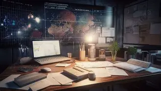 <p><span>office (n)</span></p>