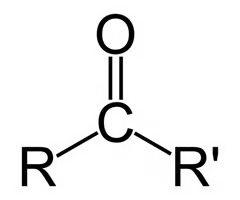 <p>C/O double bond </p>