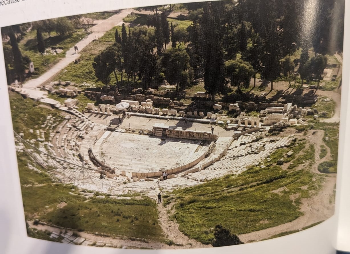 <p>When was the theatre of dionysus in use?</p>
