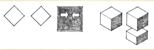 <p><span>Relies on the close proximity of the forms or their sharing of a common visual trait such as shape, color or material.</span></p>