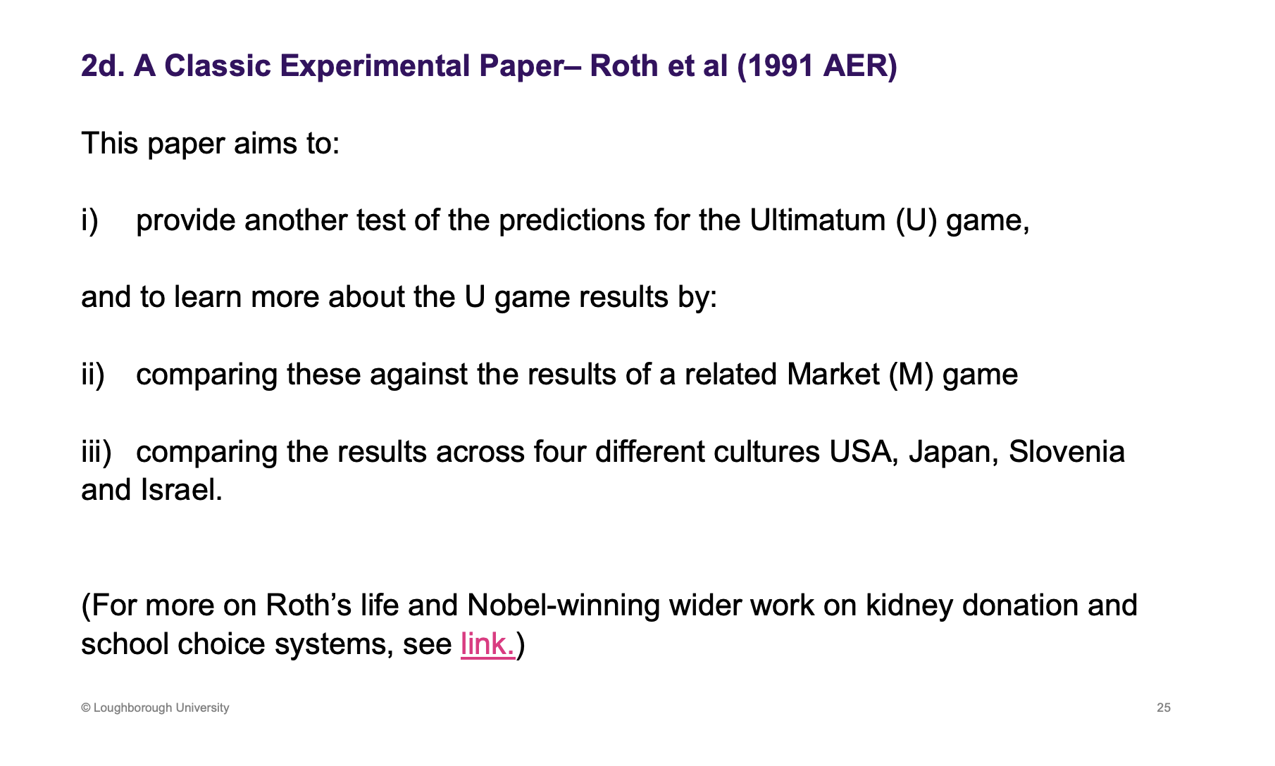 <p>The U game - Ultimatum game</p>