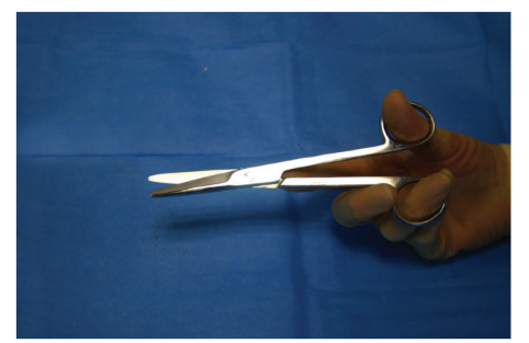<p>Nickname: Mayo</p><p>Use: Cut suture or heavy tissue </p><p>Features: Tapered, blunt jaw, and available in various sizes</p>