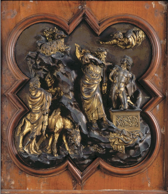 <p>“Sacrifice of Isaac”</p>