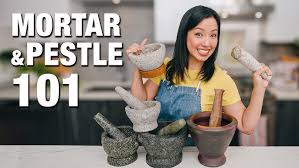 <p>Mortar &amp; Pestle</p>