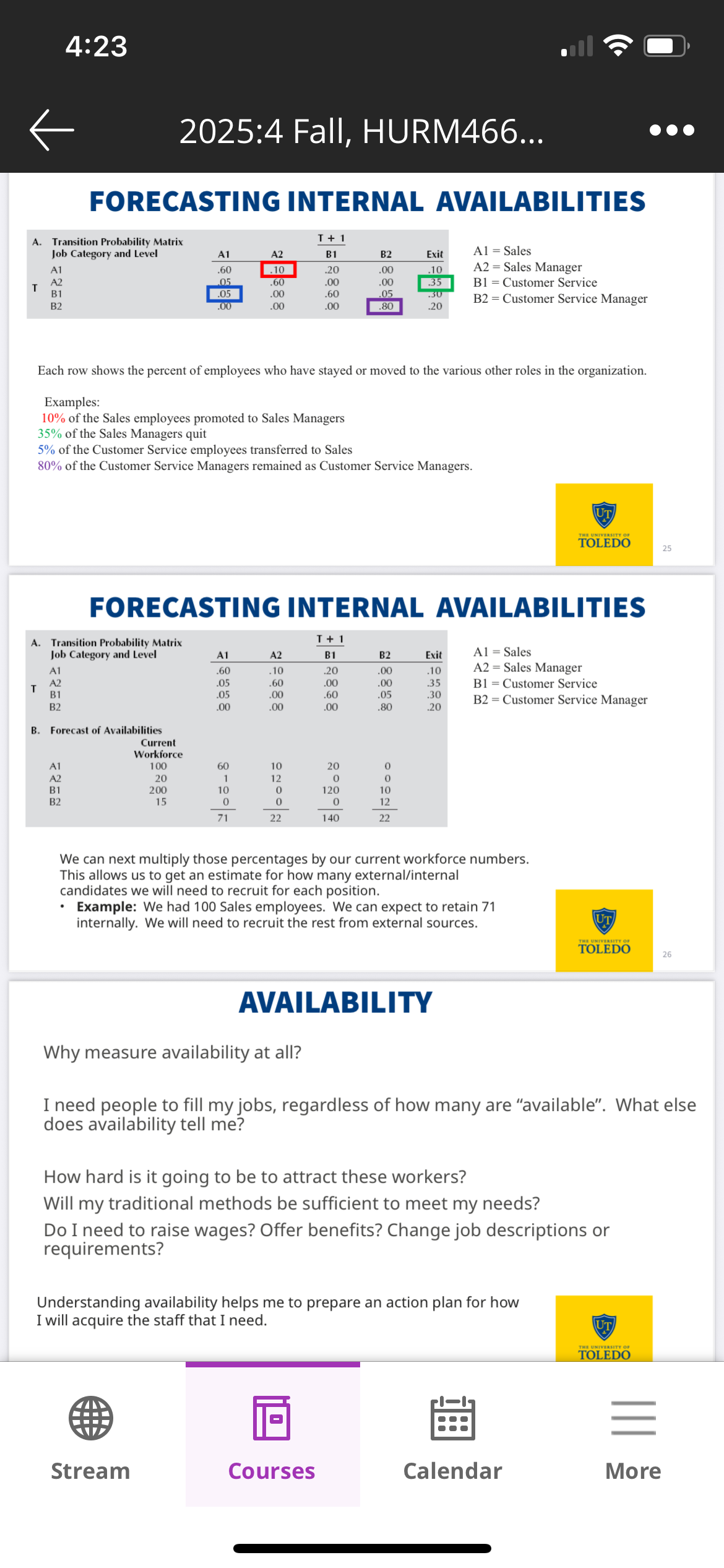 <p>Markov analysis</p>