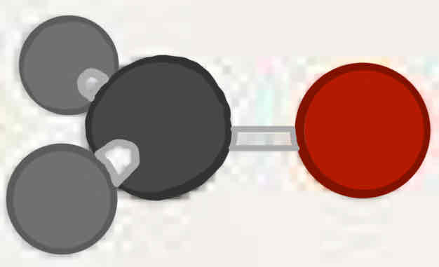 <p>Molecular geometry: Formaldehyde (H2CO)</p>