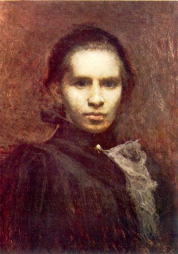 **Картина «Портрет Лесі Українки». 1900 р. І. Труш.**