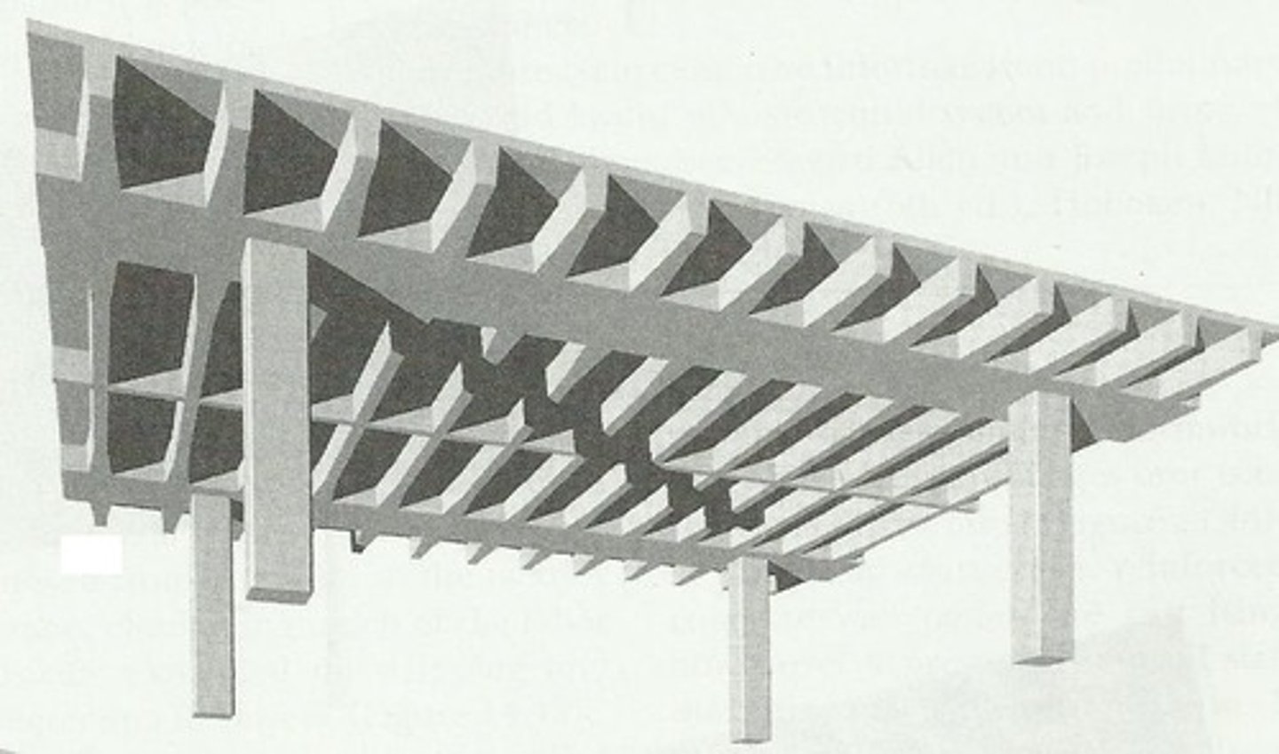 <p>- runs only at ONE DIRECTION that is FROM BEAM TO BEAM</p><p>- additional reinforcements are also placed on the slab parallel to the beams perpendicular to the main reinforcements called temperature reinforcement.</p>
