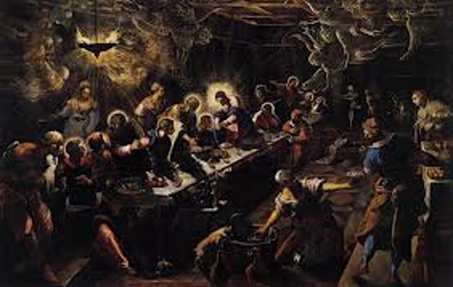 <p>The Last Supper by</p>