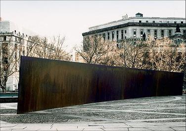 <p>Richard Serra - Tilted Arc</p>