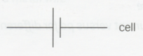 <p>A source of electrical energy</p>