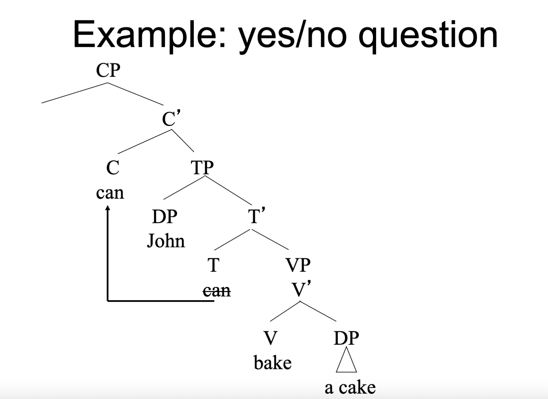 <p><span style="color: rgb(255, 255, 255);"><span>– Answer will be yes or no</span></span></p><ul><li><p>involve one type of movement: auxiliary movement (T→C)</p></li></ul><p></p>