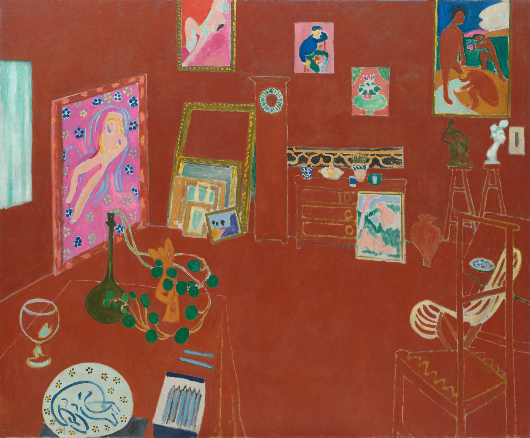 <p>☆ Matisse, <em>Red Studio</em>, 1911</p>