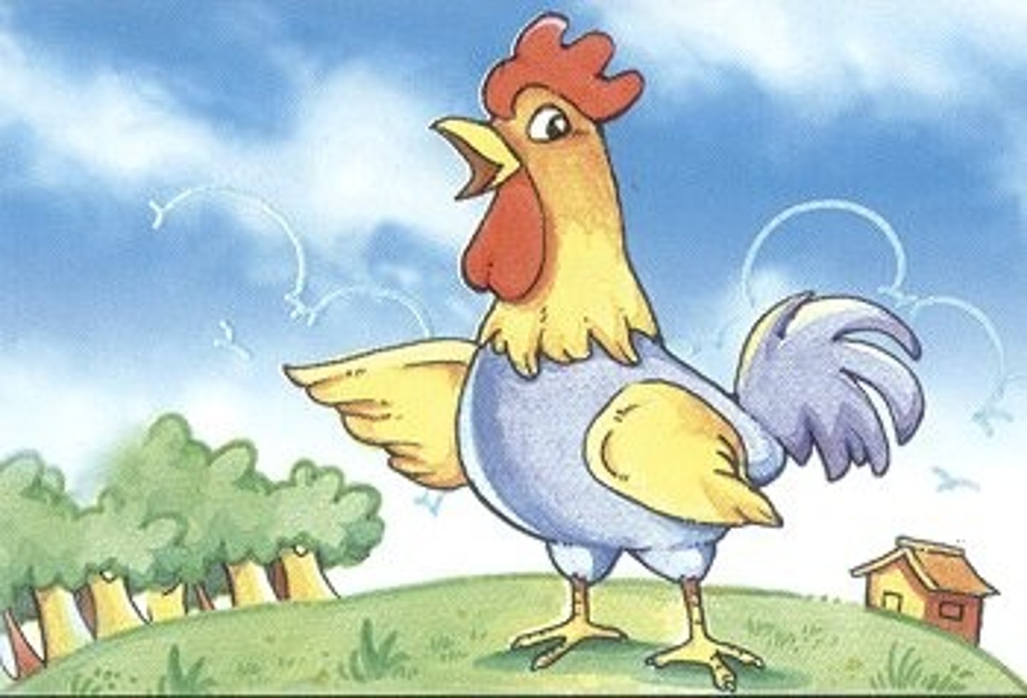 <p>con gà</p>