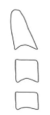 <ul><li><p>concavities at lower borders of both C2, C3 and C4</p></li><li><p>at least one of the bodies of C3 or C4 is square, other is still rectangular horizontal shaped</p></li><li><p>more than 1 year beyond peak growth, with more vertical than AP growth remaining </p></li></ul><p></p>