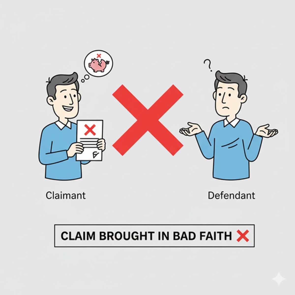 <p>Chapter: Consideration (Forbearance can Constitute Consideration)</p><p>Principle: Giving up a claim brought in bad faith was not good consideration</p>