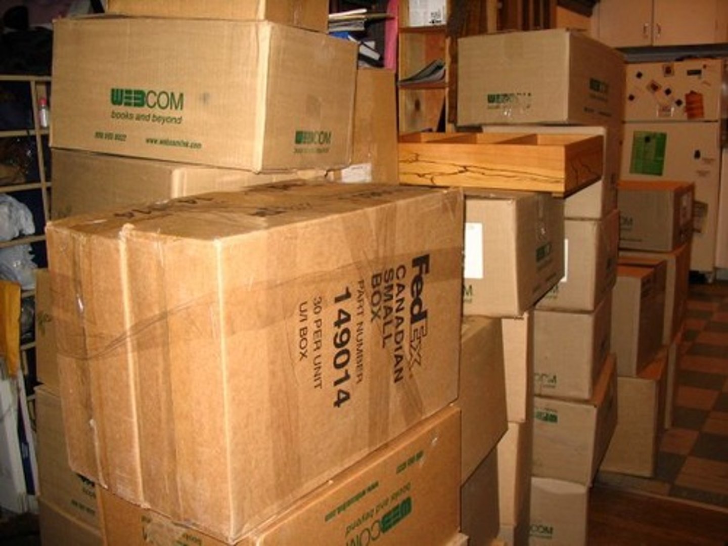 <p>a box of (Hint: starts with "c")</p>