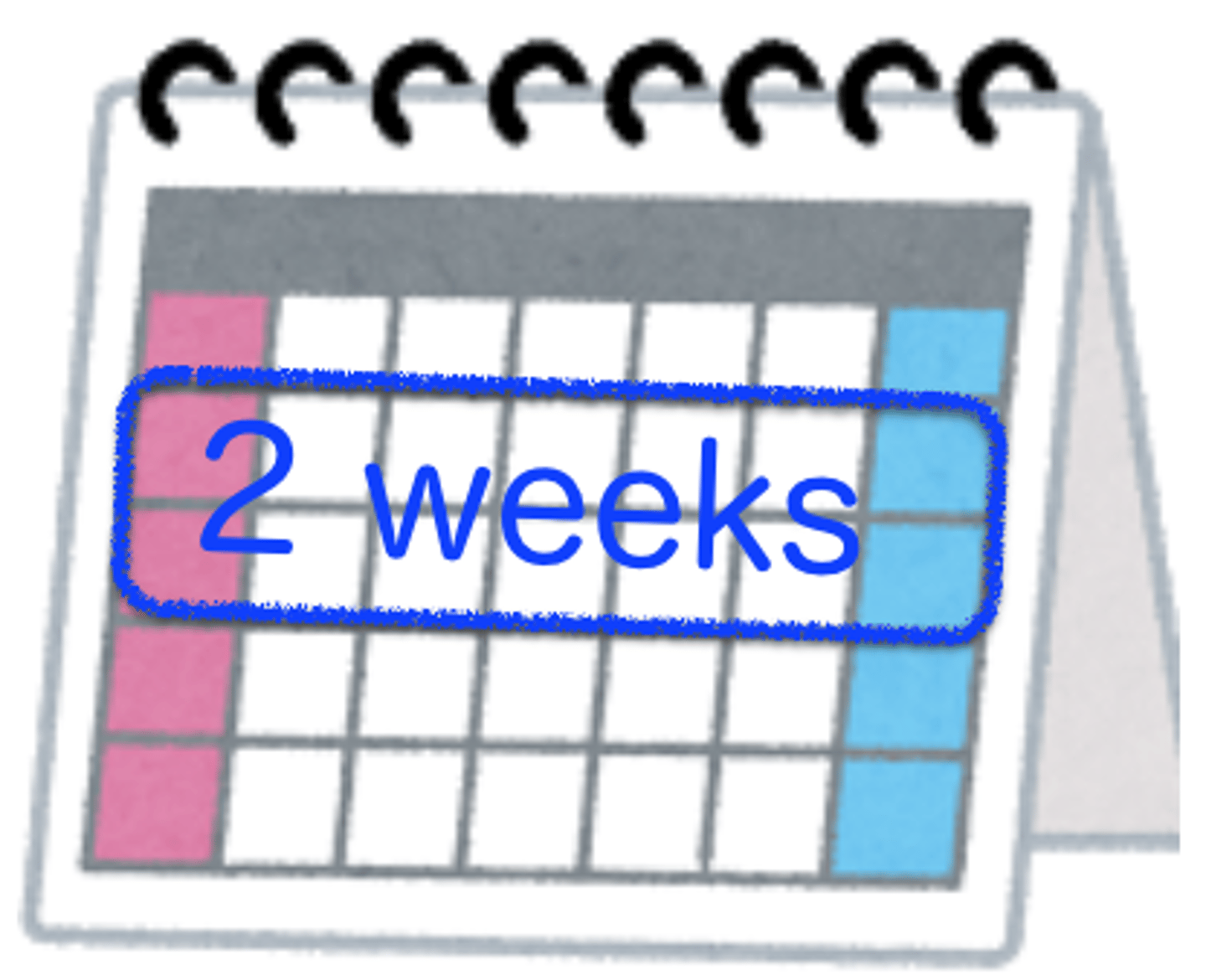 <p>... weeks</p>