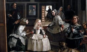 <p><strong>Las Meninas</strong></p><p>Diego <span>Velázquez</span></p><p><span>Baroque</span></p><p><span>1656</span></p><p><span>Oil on canvas</span></p>